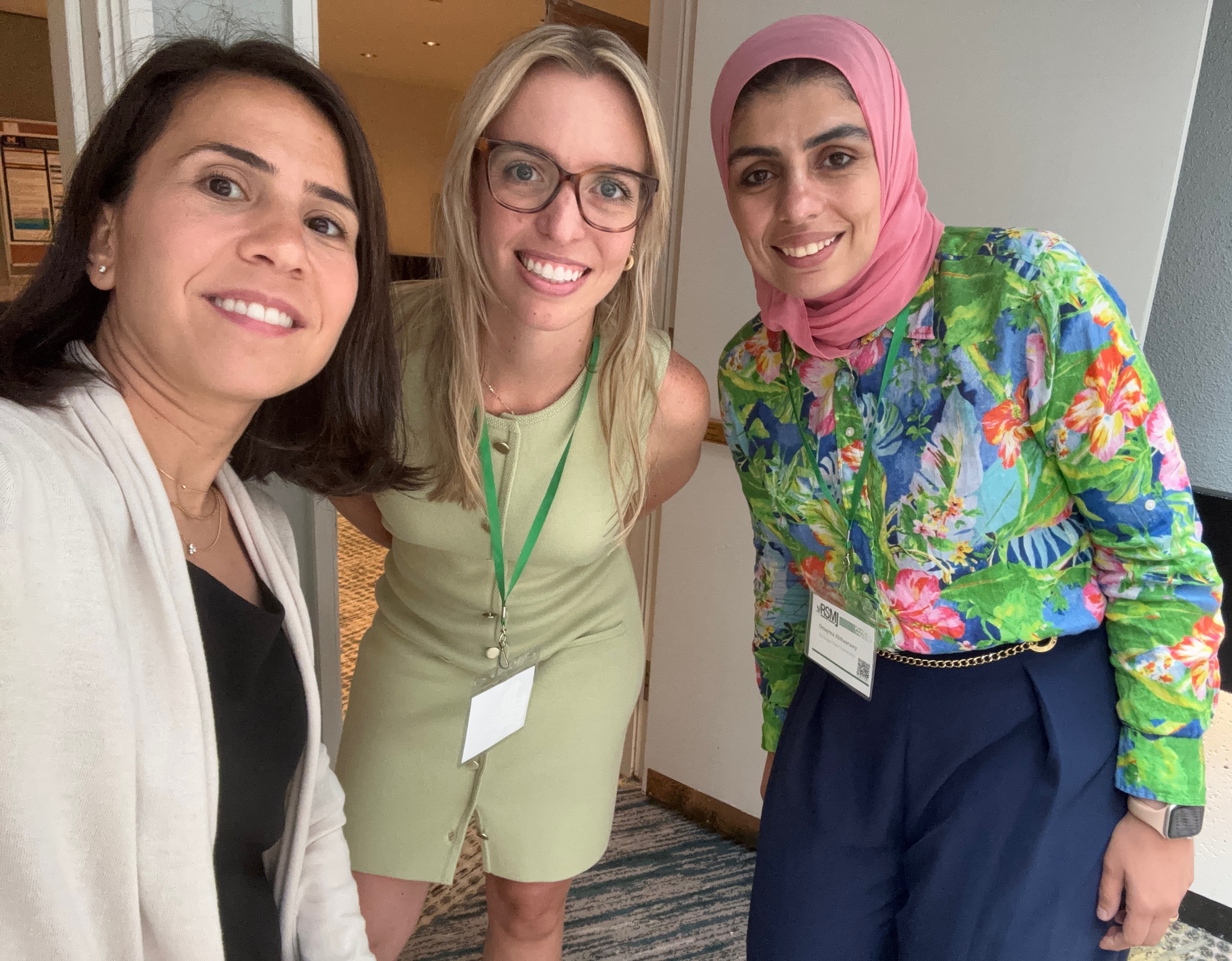Drs Ban Al-Sahab, Omayma Alshaarawy and Alyssa Vanderziel