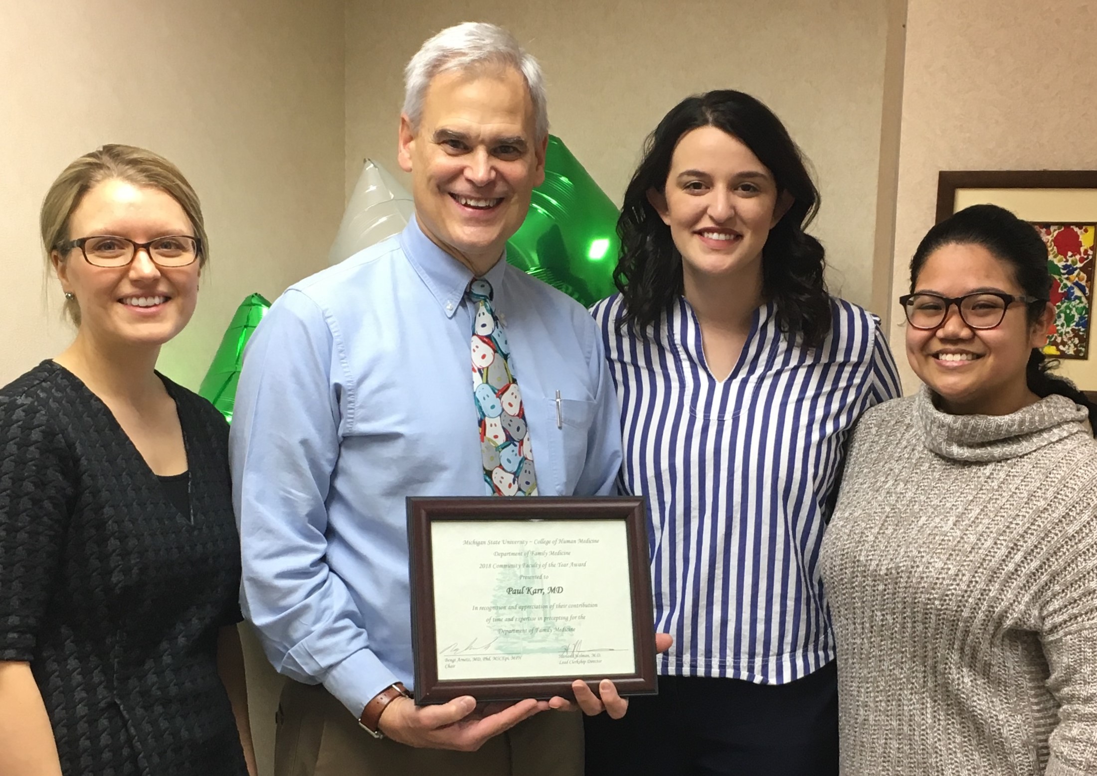 Paul Karr, MD and team